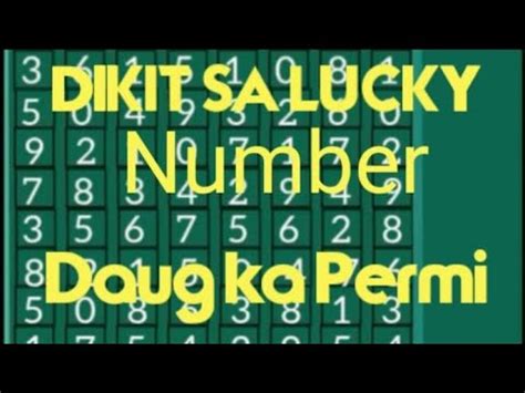 SECRETO SA SWERTRES ANGLE CALENDAR DIKIT Sa .